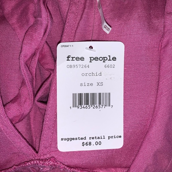 Free People Olivia Shapeless Linen Blend Dress - Picture 13 of 16